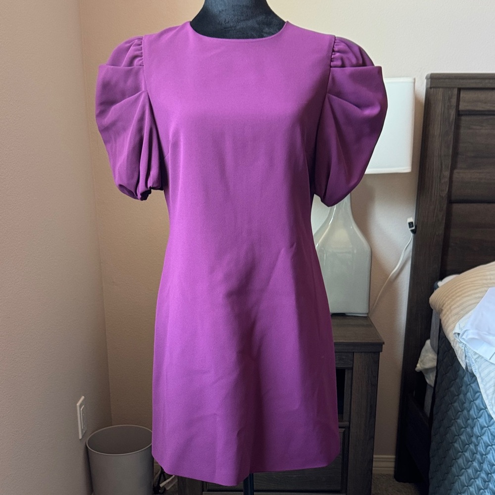 Alice + Olivia Vibrant Purple Mini Dress